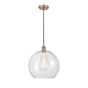 Athens - 1 Light Pendant In Industrial Style-17.38 Inches Tall and 13.75 Inches Wide - 1 of 1