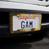 Towson University Tie-Dye License Plate Tag Frame - 2 of 4