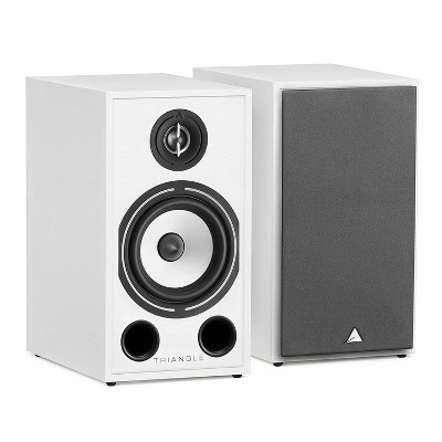 Triangle Borea BR03 Hi-Fi Bookshelf Speakers (White, Pair)