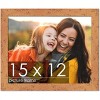 PosterPalooza | Shabby Chic Orange Picture Frame - UV Acrylic, Backing Board, Hanging Hardware Included - 2 of 4