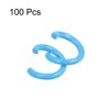 Unique Bargains Carbon Steel DIY Crafts Jewelry Making Open Connector Jump Rings 100 Pcs - 3 of 4