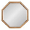Hogan Framed Octagon Decorative Wall Mirror - Kate & Laurel All Things Decor - 2 of 4