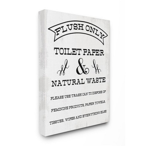The Stupell Home Decor Collection Fashion Glam Toilet Paper