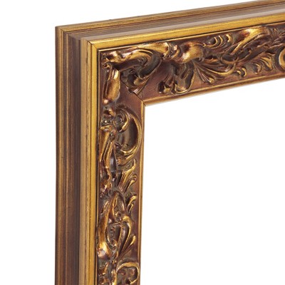 Imperial Gold and Dark Bronze Baroque Tabletop Frame