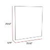 Chery Life 71" h Kitchen and Dining Cabinets, Double Door Storage Cabinet with 5 Shelves - 4 of 4