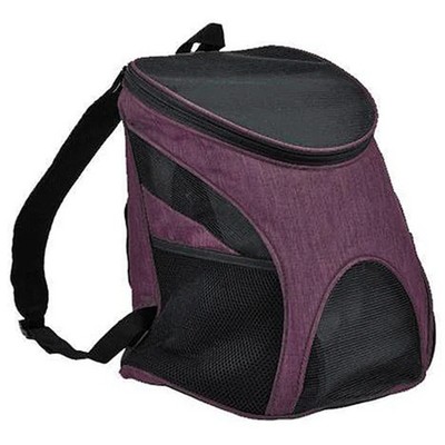 DOGLINE Pet Carrier Pack (Front or Back)  Bag - Purple (Medium)