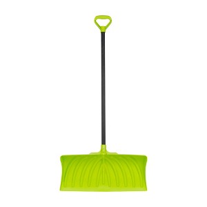 Suncast 27'' Steel Core Pusher Winter Snow Shovel SP2770 Rust Resistant Green - 1 of 4