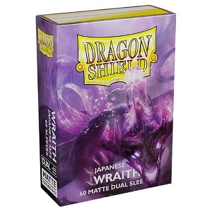 Dragon Shield 10 Packs Dragon Shield Dual Matte Mini Japanese Wraith 60 ct Card Sleeves Display Case - 1 of 3