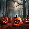 Funworld Eerie Light-Up Pumpkin Eyes Halloween Decoration | Purple - 4 of 4