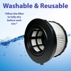 Nispira DC515 True HEPA Vacuum Filter Replacement for DeWalt Cordless and Corded DC5151H DC515 DCV517 DCV517B 1 Pack - 2 of 4