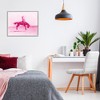 Stupell Industries Pink Galloping Cowgirl Black Framed Giclee Art - 2 of 4