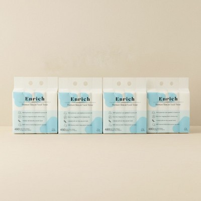 Enrich Premium Facial Tissue, 3-Ply Ultra Soft Tissues Paper