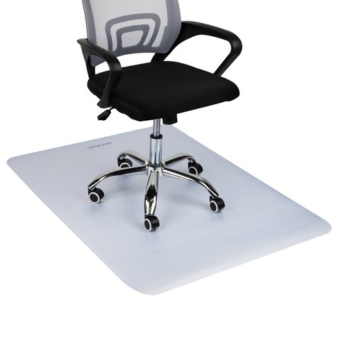 Mind Reader Office Chair Mat For Hardwood Floors Under Desk Floor Protector Rolling Pvc 47 l X 35.25 w X 0.125 h Clear Target