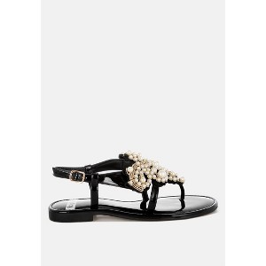 Zalata Pearl Studded Flats Women - 1 of 4
