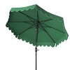 Venice Single Scallop 9Ft Crank Push Button Tilt Umbrella - PAT8010 - Safavieh - 4 of 4