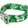 Country Brook Petz 1 1/2 Inch Premium Dog Collar - Summer Breeze Collection - 2 of 4