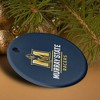 Murray State University Primary Logo Porcelain Holiday Christmas Tree Ornament - 4 of 4