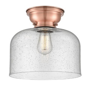 Bell - 1 Light Flush Mount In Industrial Style-9.4 Inches Tall and 12 Inches Wide - 1 of 1