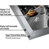 Americanflat 11x17 Silver Picture Frame, Legal Sized Paper Display. Shatter-Resistant Glass. Hanging Hardware Included - 3 of 4