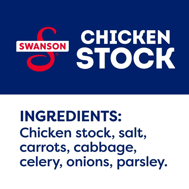Swanson 100% Natural Gluten Free Chicken Cooking Stock - 32oz, 4 of 12