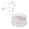 Unique Bargains Women's Fashion Rhinestone Nail Supplies Pink Colorful 1 Set - 4 of 4