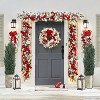 COWLOWN 59" Set of 2 UV - Resistant Artificial Topiary Trees£¬ Faux Cedar, Pine & Cypress for Front Porch, Patio - 4 of 4