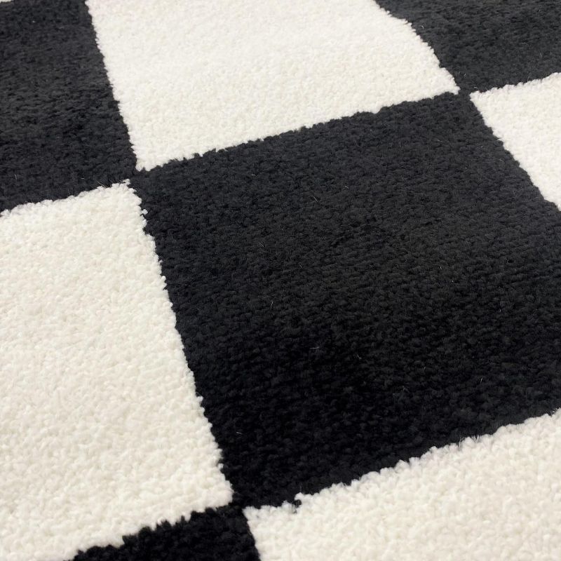 Luxe Weavers Checkered Geometric Area Rug, 6 of 8
