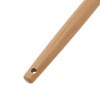 Unique Bargains Spoon Hand Wash Only Wooden Handle Slotted Spoon Silicone Wooden Handle 12.6" 1 Pc - 3 of 4