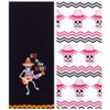 The Lakeside Collection Skeletons Embroidered Set of 2 Kitchen Towels - 2 of 2