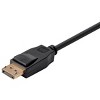 Monoprice DisplayPort 1.2a Cable, 10 Feet (10-Pack) up to 4K (3840x2160p) 3D Video, High Bit Rate 2 (HBR2) - Select Series - image 3 of 4