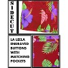 LA LEELA Men's Hawaiian Shirts Short Sleeve Button Down Shirt Mens Tropical Shirts Casual Holiday Summer Party Caribbean Shirts Funny - 4 of 4
