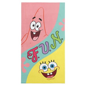 Nickelodeon Spongebob Squarepants Beach Towel - 1 of 4