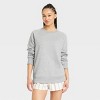 Women's Fleece Sweatshirt - Colsie™ - 2 of 3