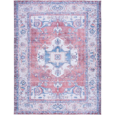 Serapi SEP355 Power Loomed Indoor Machine Washable Skid-Resistant Rugs - Safavieh