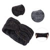 Unique Bargains Comfortable Cable Knit Cross Headband 1 Pc - 3 of 4