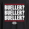Men's - Ferris Bueller's Day Off - Bueller Bueller Bueller Long Sleeve Graphic T-Shirt - 2 of 4