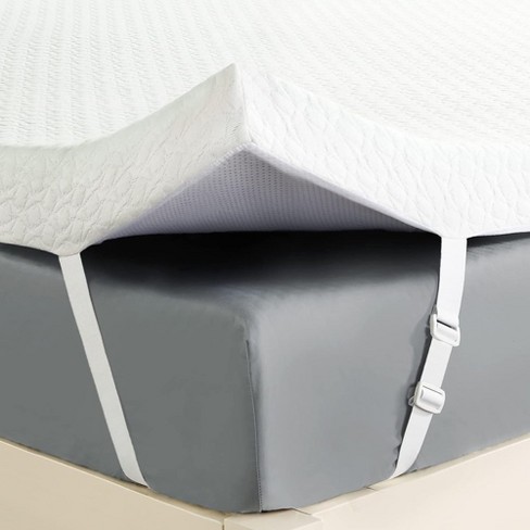 Memory Foam Mattress Topper With Zippered Cover Bed Topper : Target