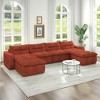Compression Modular Sofa-Modern Beanbag Style, No Assembly Required, Green - 3 of 4