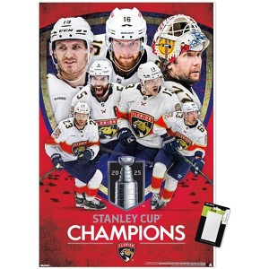 Trends International NHL Florida Panthers - 2025 Stanley Cup Champions Unframed Wall Poster Prints - 1 of 4