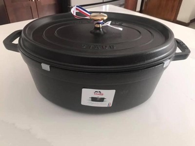 Staub Cast Iron 7-qt Oval Cocotte : Target