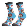 Nintendo Super Mario Men's Bowser Donkey Kong Mario 3-Pack Adult Crew Socks - 2 of 4