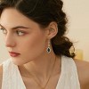 Sonateomber Gold Long Chain Threader Earrings for Women - Fashion Statement Drop Dangle Thread Earrings Jewelry Gift - 2 of 4