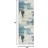 Abstract Area Rug - Machine washable soft carpet with non-slip backing, foldable & stain-resistant - 3 of 4
