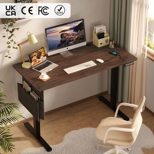 Bestier 55 Inch Adjustable Height Standing Desk with USB Charging Port - 1 of 4