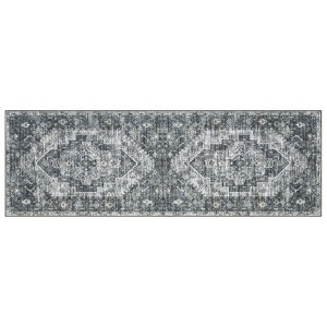 COZONY Washable Runner Rug, Stain Resistant Vintage Carpet with Non-Slip Backing for Hallway & Kitchen - 1 of 4