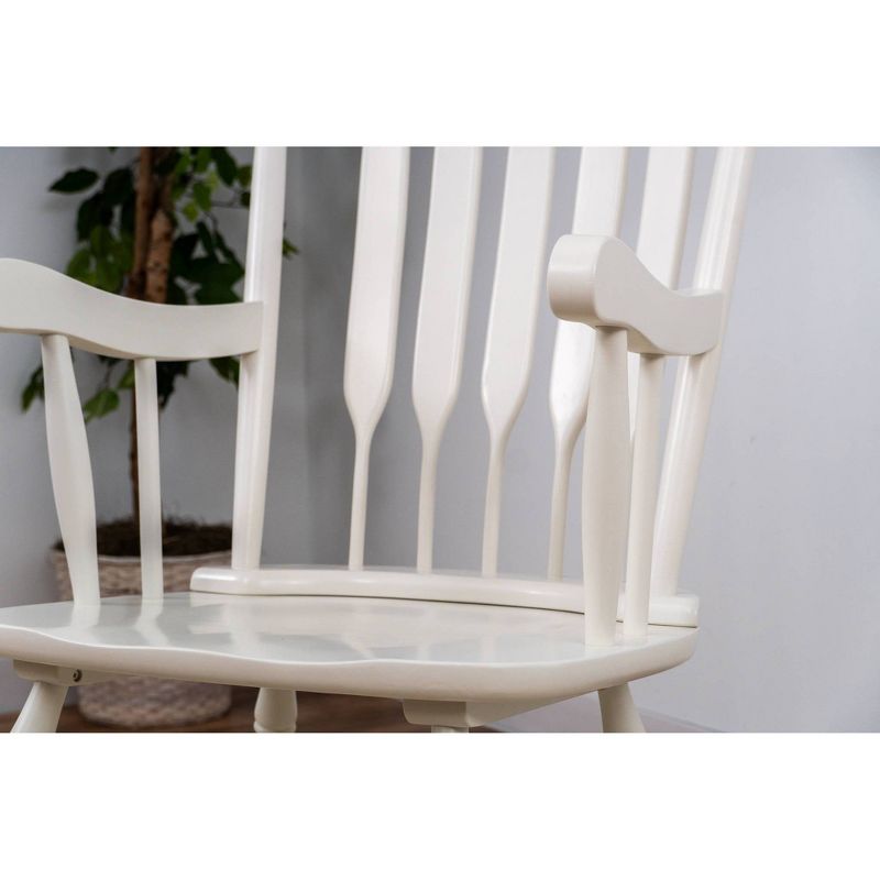 Gift Mark Wooden Adult Rocking Chair, 4 of 7