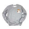Simply Sage Market Ghost Pumpkin Spice Sparkle Sweatshirt - 3 of 4