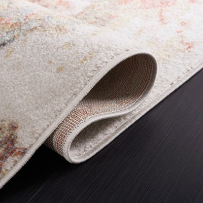 Classic Ivory & Gold Rust 65" Hand-Knotted Area Rug