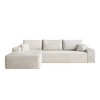 Whisen Convertible Sleeper Sofa Bed, Plush Corduroy Fabric, Back Support with Pillow - 4 of 4
