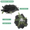 Unique Bargains Fabric Floral Wedding Party Rose Hair Clip Brooch 1 Pc - 2 of 4
